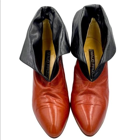 💎Collectors💎 MAUD FRIZON VINTAGE leather boots - Picture 2 of 8